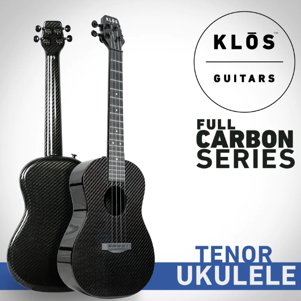Klōs Guitars Full Carbon Series Tenor Ukulele - REVIEW Klōs Guitars Full Carbon Series Tenor Ukulele - REVIEW