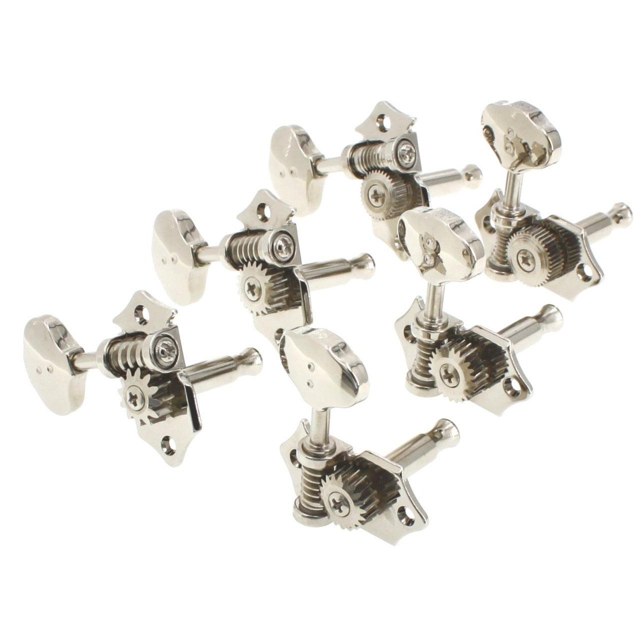 3+3 Ratio Electric Guitar Machine Heads Butterbean Button (Nickel Finish) - Graph Tech Guitar Labs Ltd.