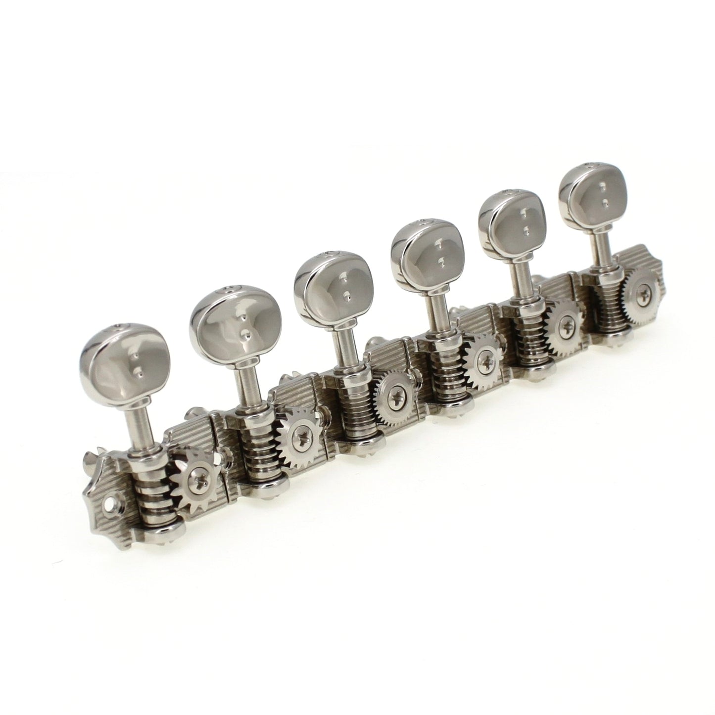6-In-Line Retro Fender Style Ratio Machine Heads (Nickel Finish) - Graph Tech Guitar Labs Ltd.