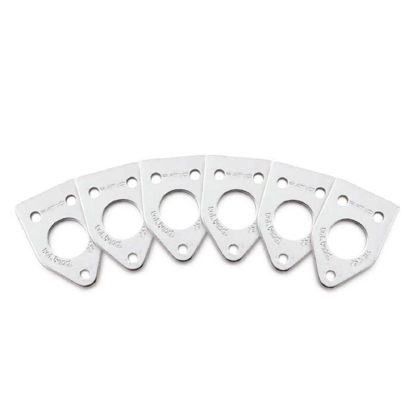 InvisoMatch Plates for Ratio Tuners, 90 Degree Screw Hole (set of 6) (Select Finish) - Graph Tech Guitar Labs Ltd.