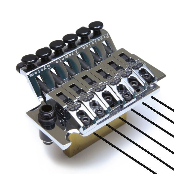 Graph Tech Ghost LB63 Floyd Rose Style Locking Bridge Gold Graph Tech Ghost LB63 Floyd Rose Style Locking Bridge Gold