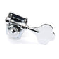 5 String 4+1 Bass Ratio Classic Clover Leaf Button - Chrome - Graph Tech Guitar Labs Ltd.