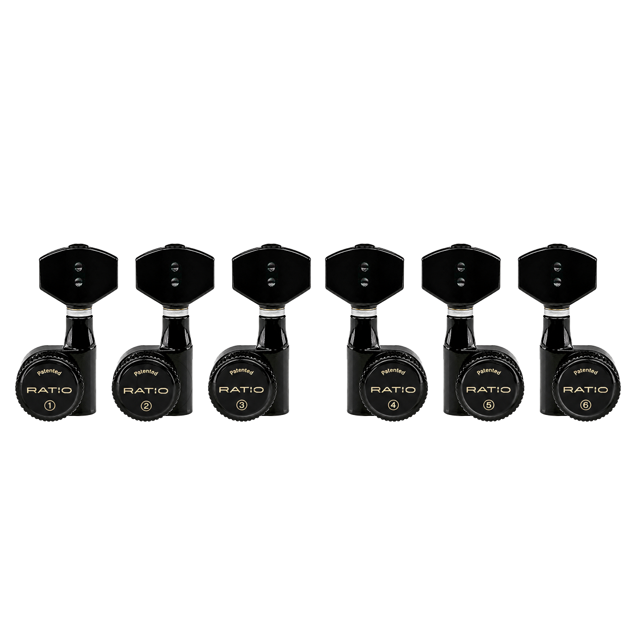 Ratio by Graph Tech Model # 9721-C0 (12:1 to 39:1) Electric Locking 6 in-Line Staggered