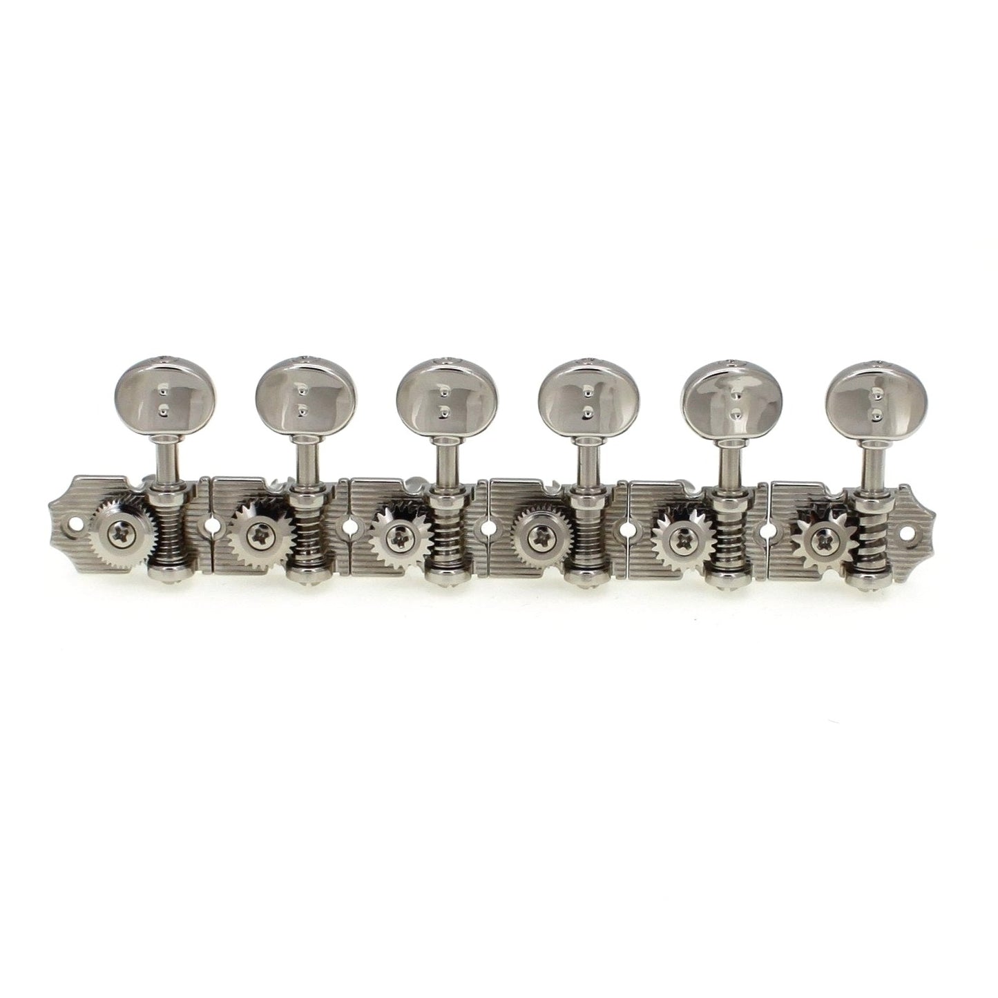 6-In-Line Retro Fender Style Ratio Machine Heads (Nickel Finish) - Graph Tech Guitar Labs Ltd.