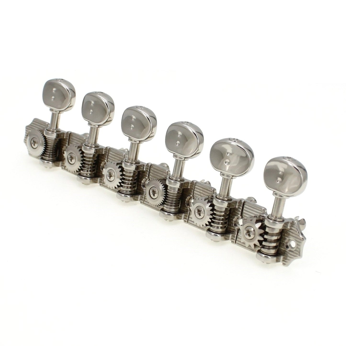 6-In-Line Retro Fender Style Ratio Machine Heads (Nickel Finish) - Graph Tech Guitar Labs Ltd.