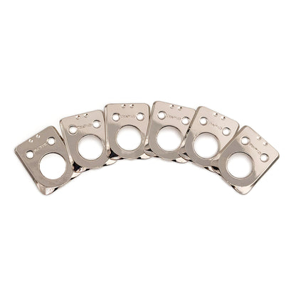 InvisoMatch Adapter Plates for Ratio Tuners,  Sperzel Style 1 Pin Hole (set of 6) (Select Finish) - Graph Tech Guitar Labs