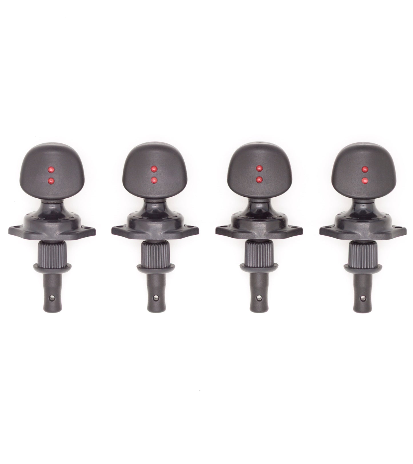 Ratio Tune-a-Lele Ukulele Tuners 6:1 with Large Buttons (4 pcs) - Graph Tech Guitar Labs