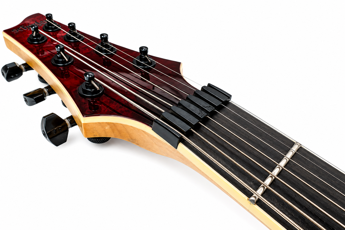 Un-Lock Nut by Graph Tech Model # 6521-00 Slotted 7 Strings - 12" Radius FR Style