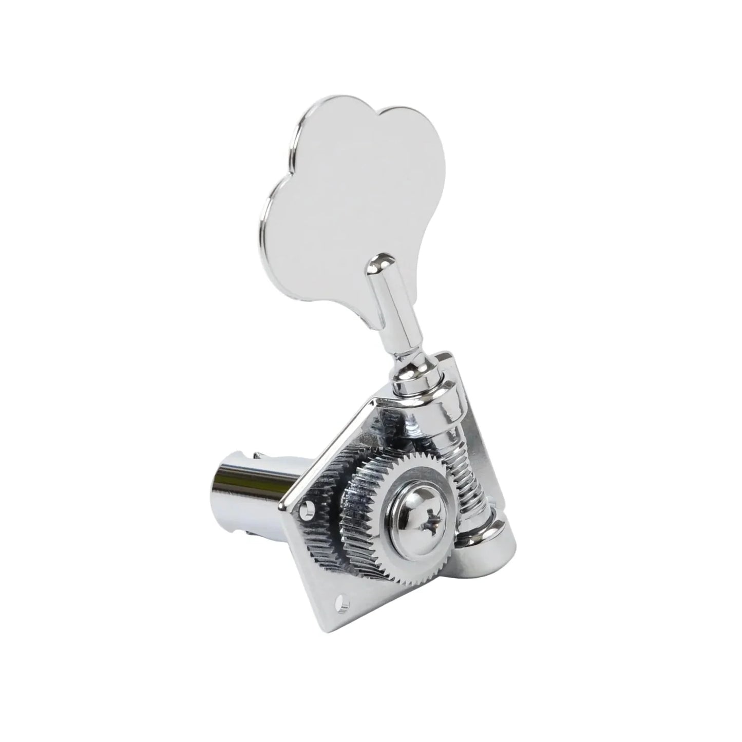 Ratio by Graph Tech (23:1 to 48:1) Lefty Bass 4 in-Line F Style Chrome #PRB-4401-LC0 - Graph Tech Guitar Labs