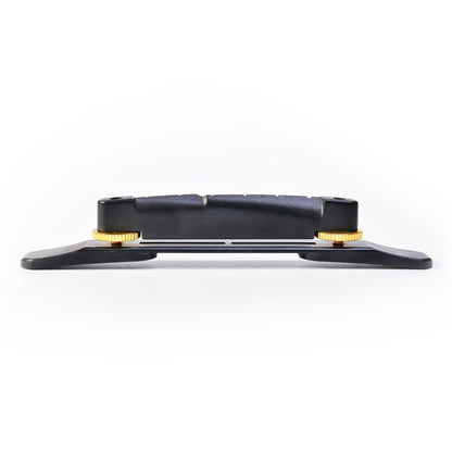 ResoMax Archtop Bridge Standard and Low Profile (select height and screw finish) - Graph Tech Guitar Labs Ltd.