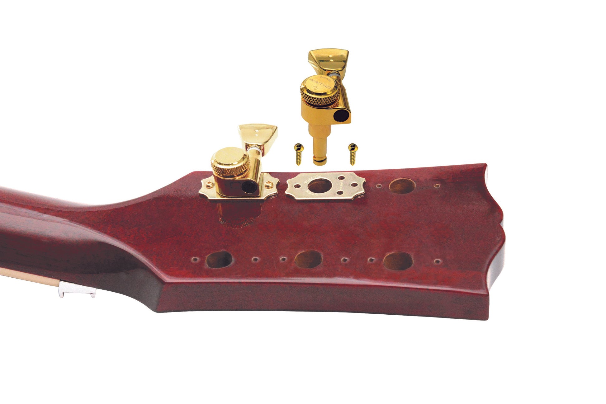 Individual InvisoMatch Plate for Ratio Tuners, Gibson Style Two Screw hole - Graph Tech Guitar Labs Ltd.