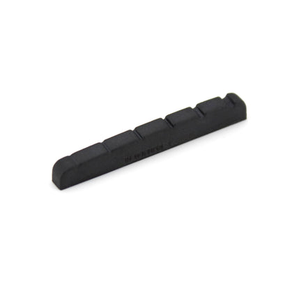 TUSQ & Black TUSQ XL Slotted Nut Flat Bottom 40.5x3.4 (Model-5040, Select Material) - Graph Tech Guitar Labs Ltd.