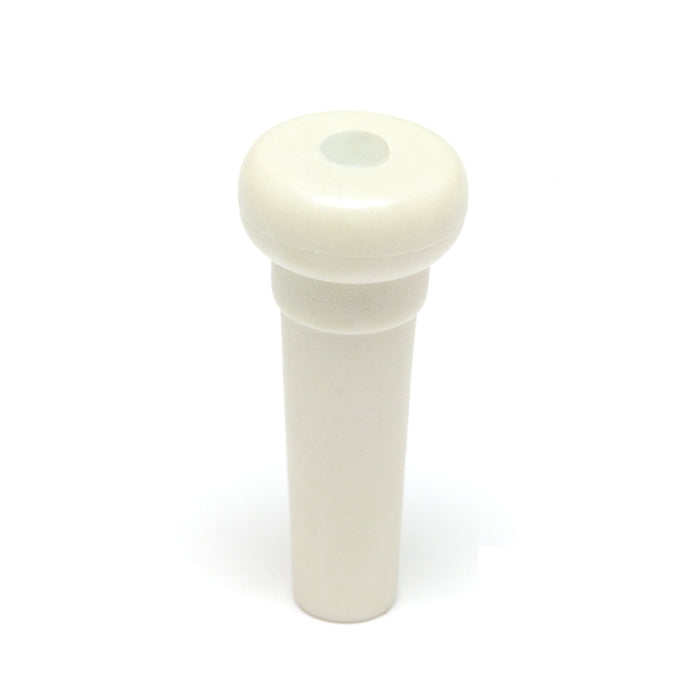 TUSQ End Pin White With 4mm Mother of Pearl Dot - Graph Tech Guitar Labs Ltd.